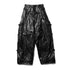 JULIUS 917PAM17 Black / Mechanical Pants